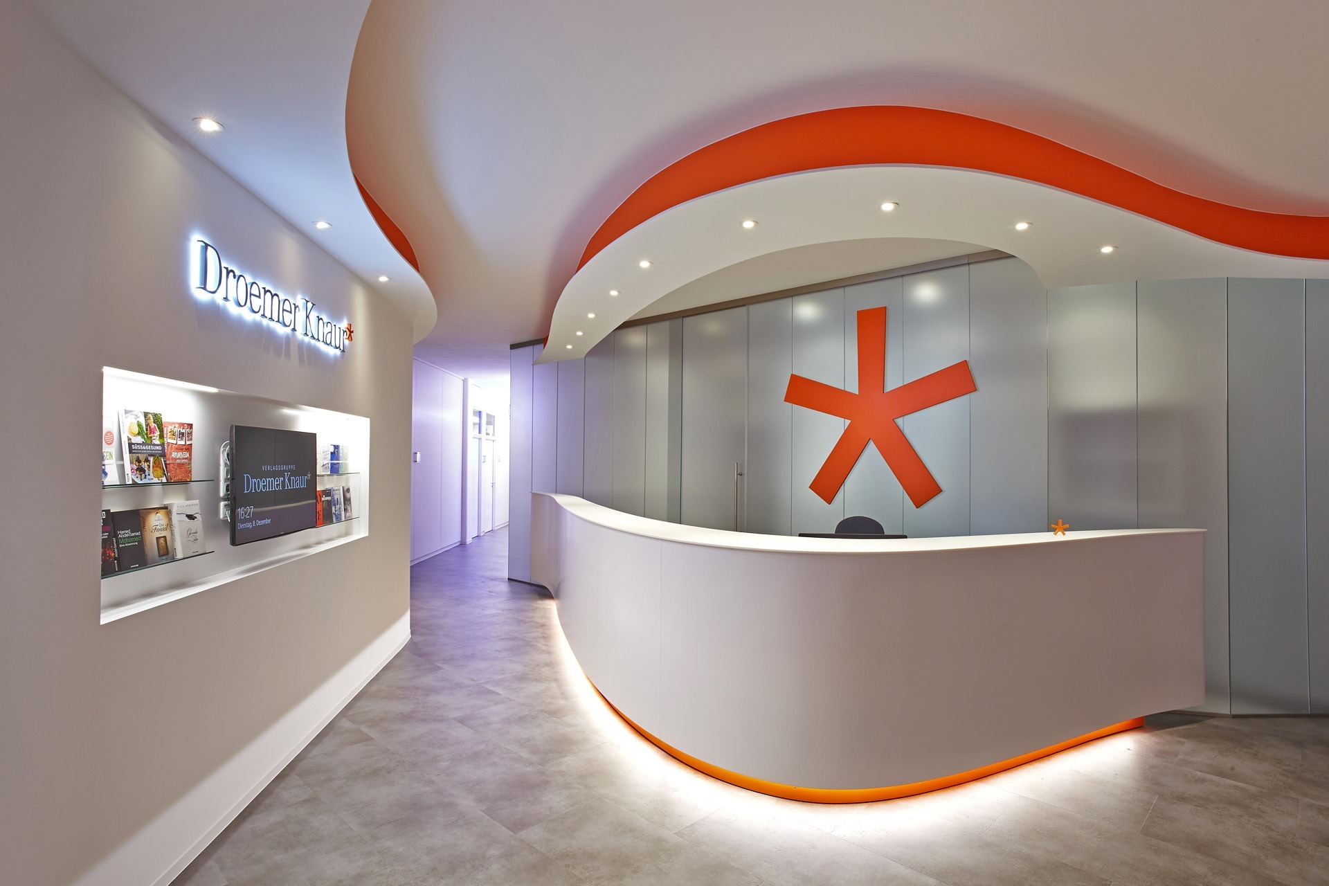 Read more about the article Droemer Knaur publishing house redesign of the reception area